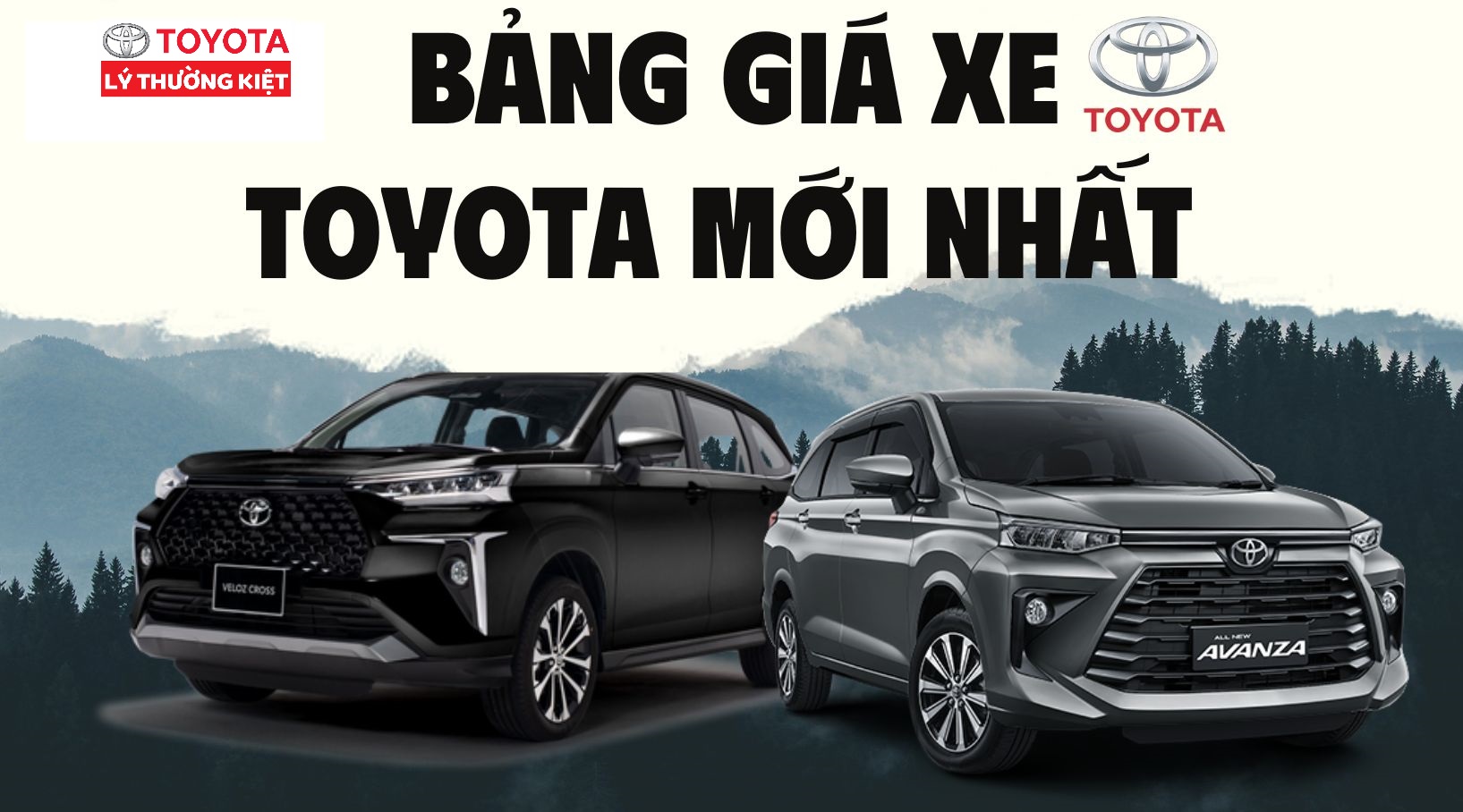 BẢNG GIÁ XE TOYOTA